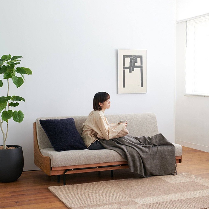 JOURNAL STANDARD FURNITURE ���㡼�ʥ륹��������ɥե��˥��㡼 HABITAT �ϥӥ� ���ե��٥å� ��180cm