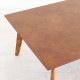 Nichibi Woodworks ˥ӥåɥ Rusty 饹ƥ ĥơ֥ 120cm