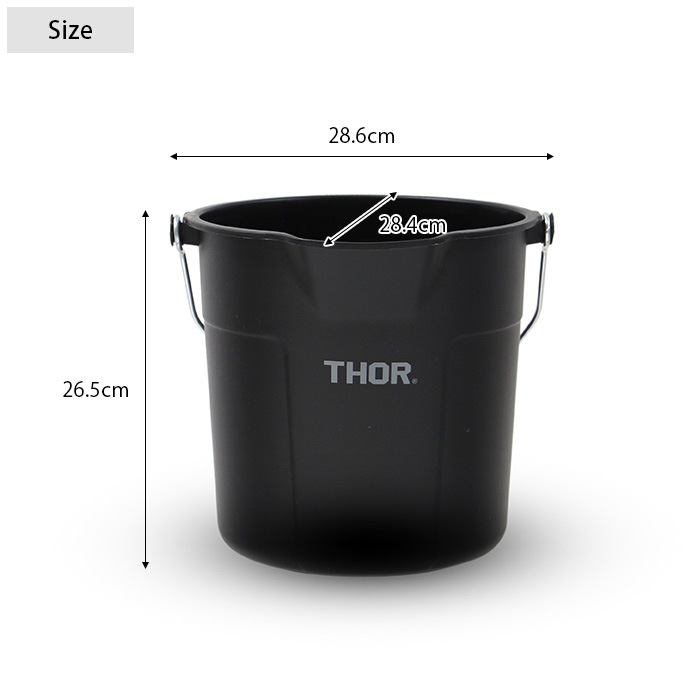 THOR ���� ROUND BUCKET DC 10L