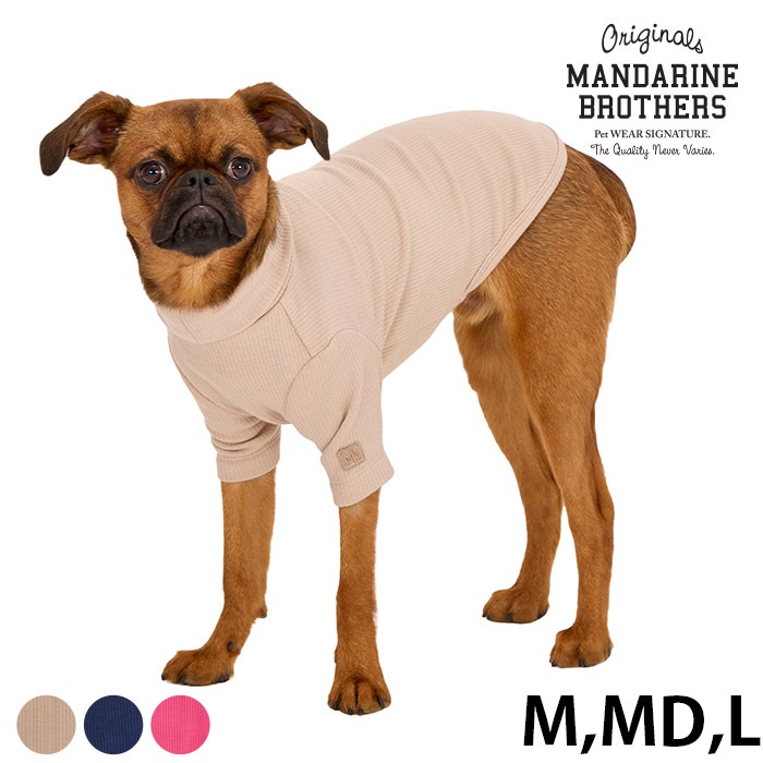 MANDARINE BROTHERS �ޥ�����֥饶���� �١����å����T����� M��MD��L