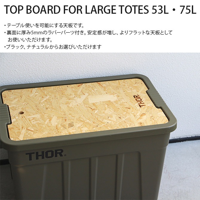THOR ���� LARGE TOTES �������ॻ�å� 75L