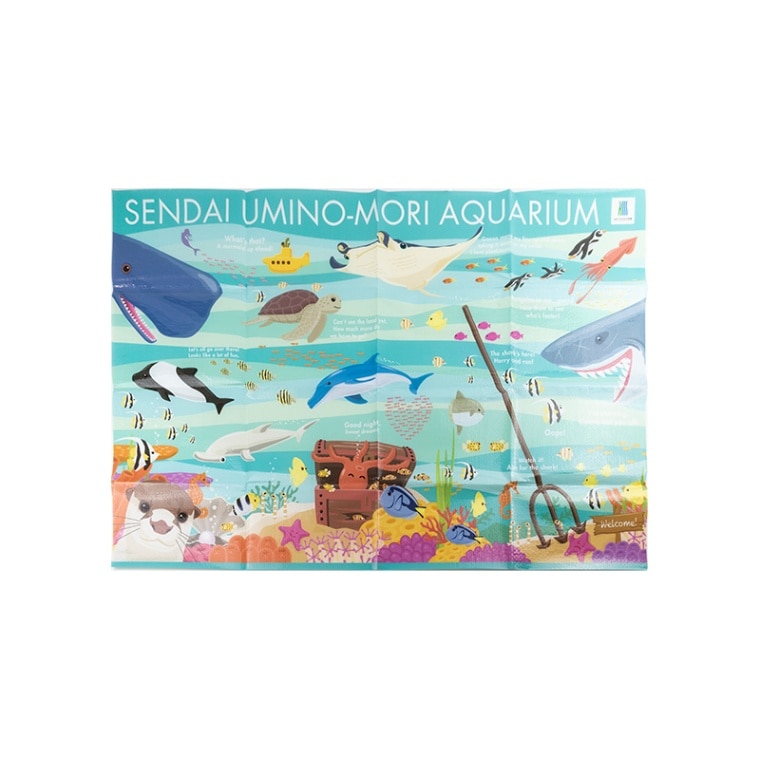 仙台うみの杜水族館 オリジナルレジャーシート | グッズ | 仙台うみの