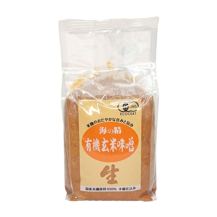 海の精 国産有機・玄米味噌 1kg