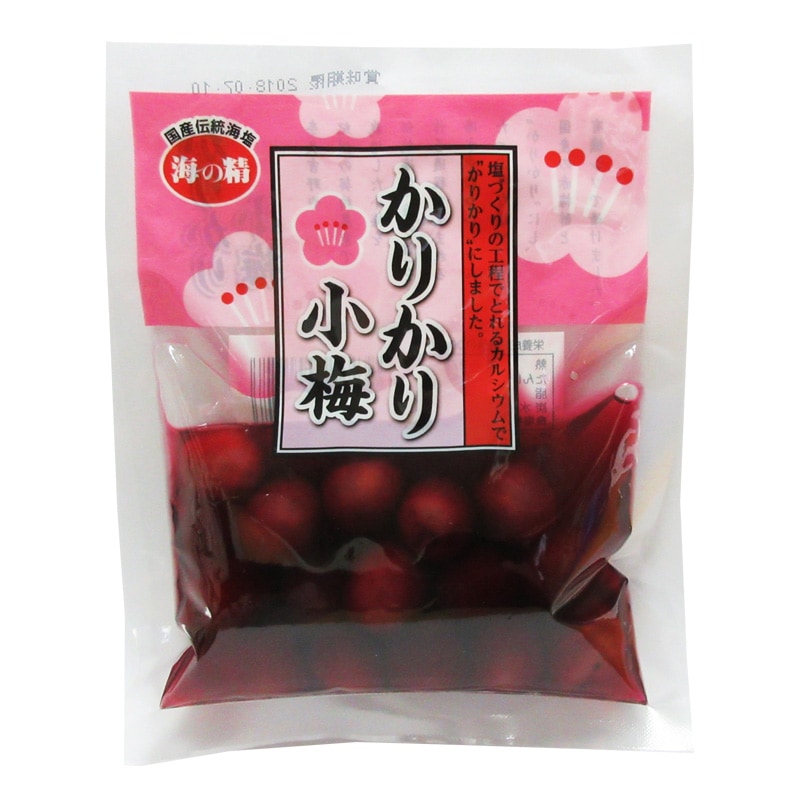海の精 かりかり小梅　60g 【数量限定】