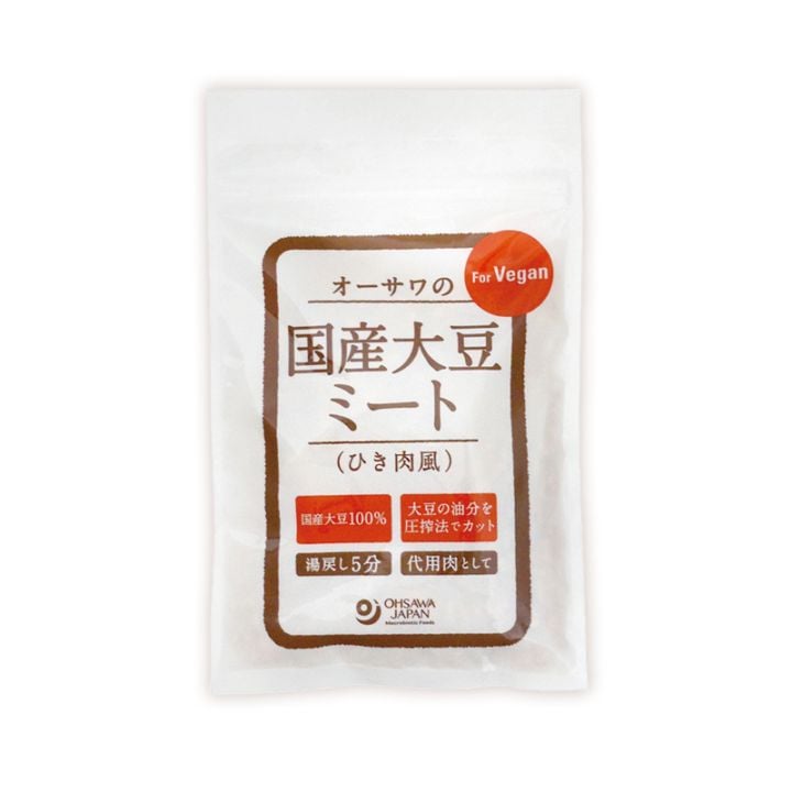 オーサワの国産大豆ミート ひき肉風 （100ｇ）
