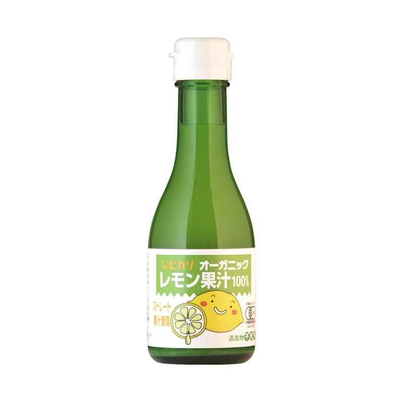 ヒカリ オーガニックレモン果汁　180ｍｌ