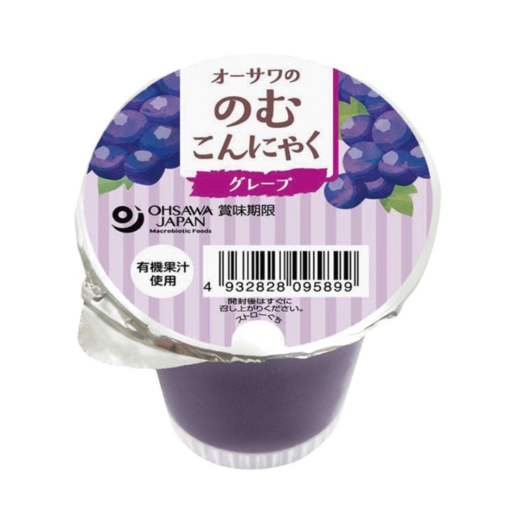 のむこんにゃく （グレープ）125g 【数量限定】