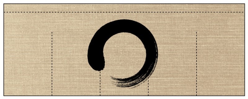 麻風のれん AS70022 【円2】