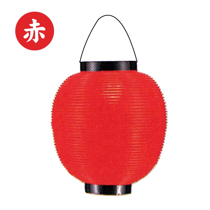 ＜神社用＞ポリ提灯九寸丸(1色)