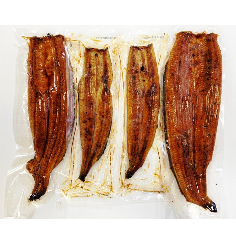 【サイズ不揃いお買得パック】鹿児島鰻養殖場産うなぎ蒲焼き1kg(4～6尾)