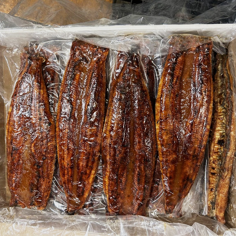 うなぎ蒲焼 無頭25尾/10キロ 冷凍 中国産 ふわふわ | 鰻の蒲焼き