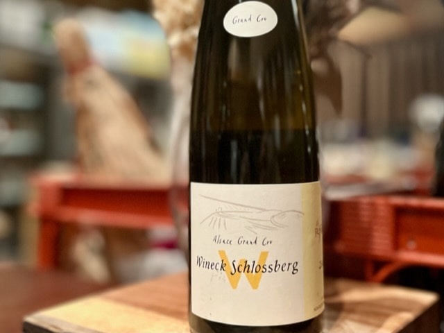 リースリング・グランクリュ・ヴィネック・シュロスベルグ 2018（Riesling GC Wineck Schlossbergg 2018）白