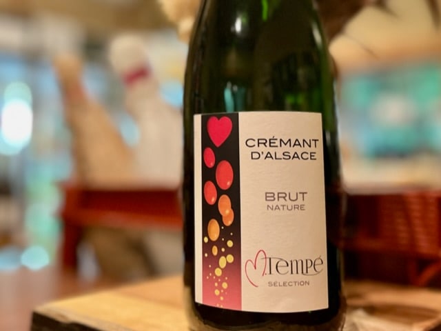 クレマン・ダルザス・ブリュット・ナチュール・セレクショネ・パー・マルク・テンペNV（Cremant D'Alsace Brut Nature Selectionne Par Marc Tempé NV）白泡