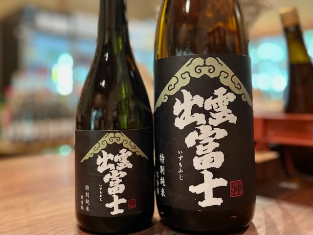 出雲富士　特別純米 黒ラベル 佐香錦 火入れ 1800ml