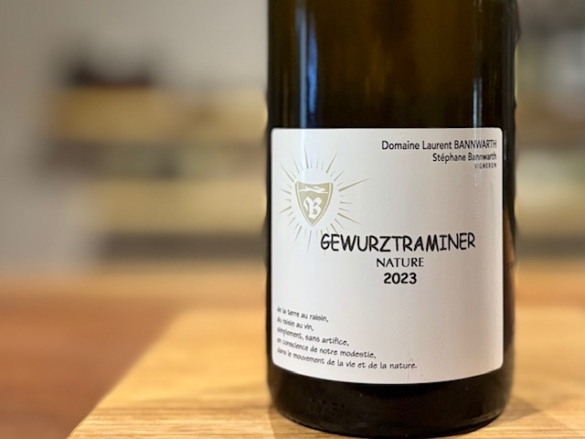 ゲヴェルツトラミネール・ナチュール 2023（Gewurztraminer nature 2023）白
