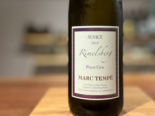ピノグリ・ライムルスベルク 2019（Pinot Gris Rimelsberg 2019）白
