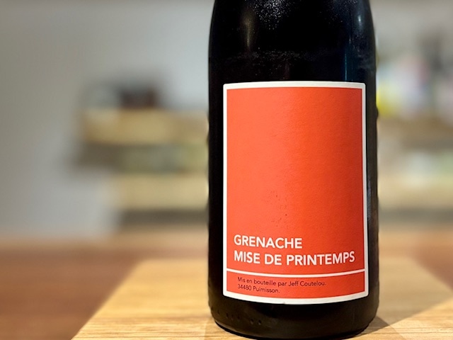 グルナッシュ・ミズ・ド・プランタン 2024（Grenache mise de Printemps 2024）赤