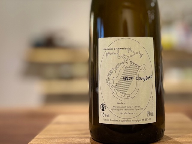 モン・ユリディス2017年1回目の瓶詰め(Mon Eurydice 1ere mise 2017)白