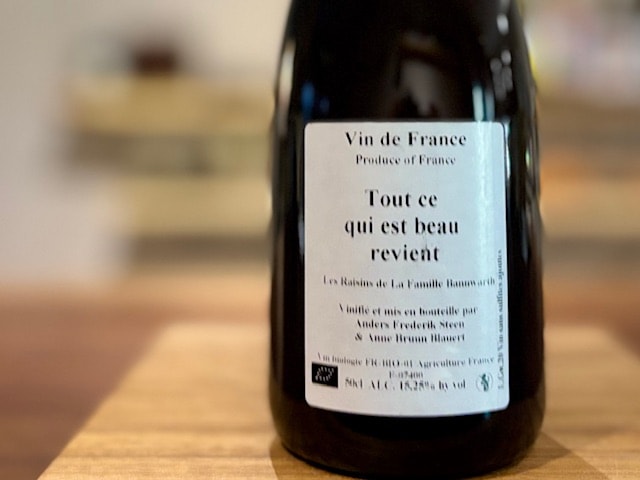 トゥ・セ・キ・エ・ボー・ルヴィアン'20（Tout ce qui est beau revient'20）白酸化熟成※500ml