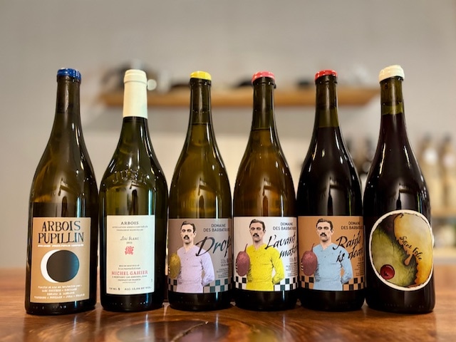 ジュラワイン飲み比べ6本セットA(ブリュイエール・ウイヨン、ミッシェル・ガイエ、レ・バルバトラクス、オキシモア) 750ml×6本※お1人さま1セットまで