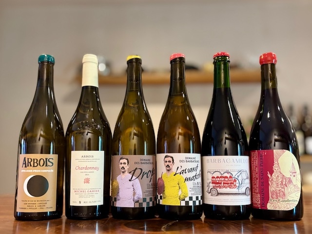 ジュラワイン飲み比べ6本セットF(ブリュイエール・ウイヨン、ミッシェル・ガイエ、レ・バルバトラクス、サンピエール) 750ml×6本※お1人さま1セットまで