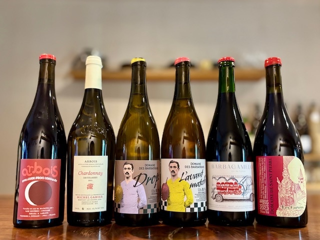 ジュラワイン飲み比べ6本セットE(ブリュイエール・ウイヨン、ミッシェル・ガイエ、レ・バルバトラクス、サンピエール) 750ml×6本※お1人さま1セットまで