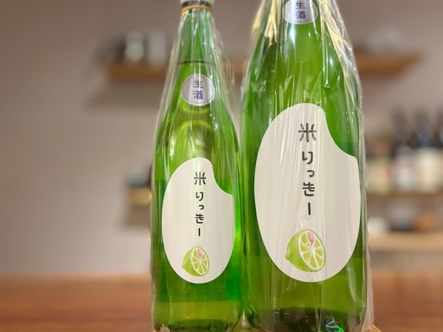 玉櫻　米リッキー(炭酸割用の日本酒) きもと純米 直詰生原酒 五百万石 白麹 R7BY 1800ml【数量限定】※要冷蔵