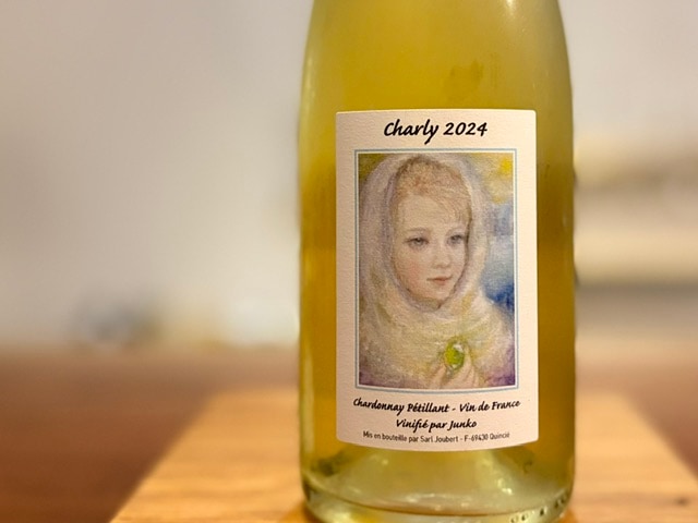 シャルリー・シャルドネ・ペティアン・ヴィニフィエ・パー・ジュンコ 2024（Charly Chardonnay Petillant Vinifie Par Junko 2024）白微発泡