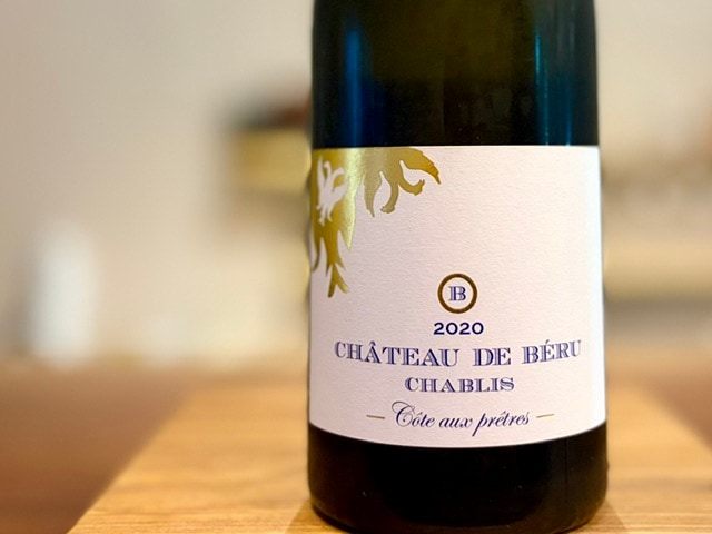 シャブリ・コート・オー・プレトル 2020（Chablis Cote Aux Pretres 2020）白