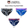 (SALE)ANDREW CHRISTIAN(アンドリュークリスチャン)ブリーフ メンズ 下着 Show-It Retro Pop Brief 91844|ANDREW CHRISTIAN