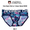 (SALE)ANDREW CHRISTIAN(アンドリュークリスチャン)ブリーフ メンズ 下着 Palm Beach Brief w/ Almost Naked 92000|ANDREW CHRIST