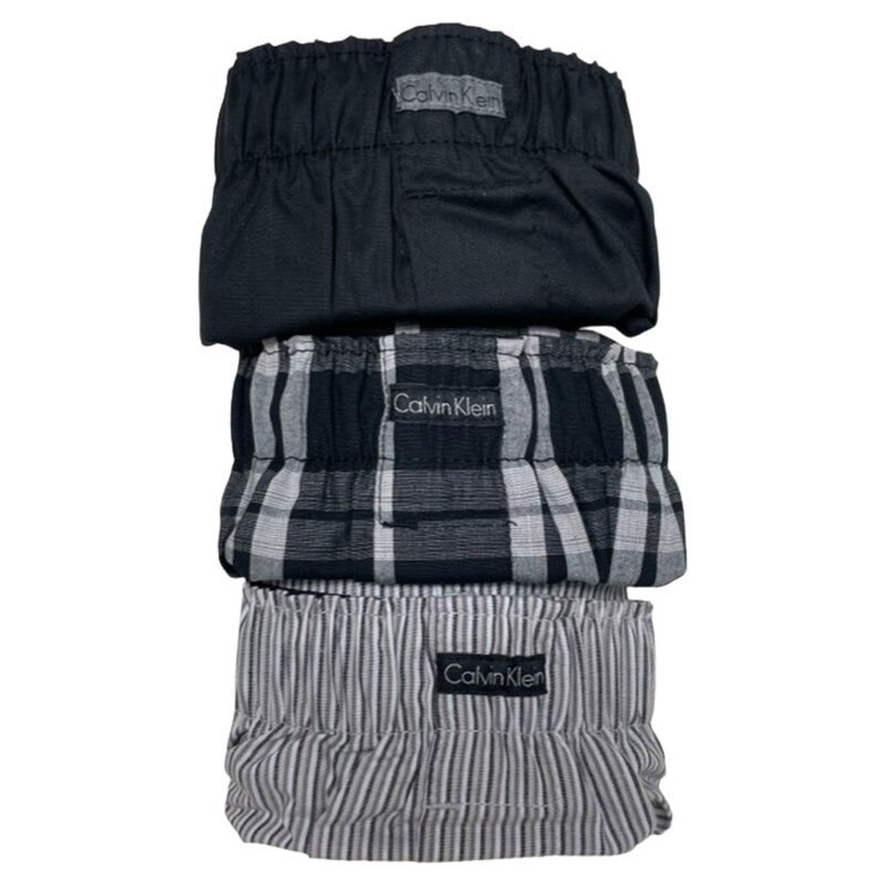 Calvin Klein(カルバンクライン)ck トランクス ボクサー 3枚セット お買い得 パック メンズ 男性用 下着 前開き NB4006