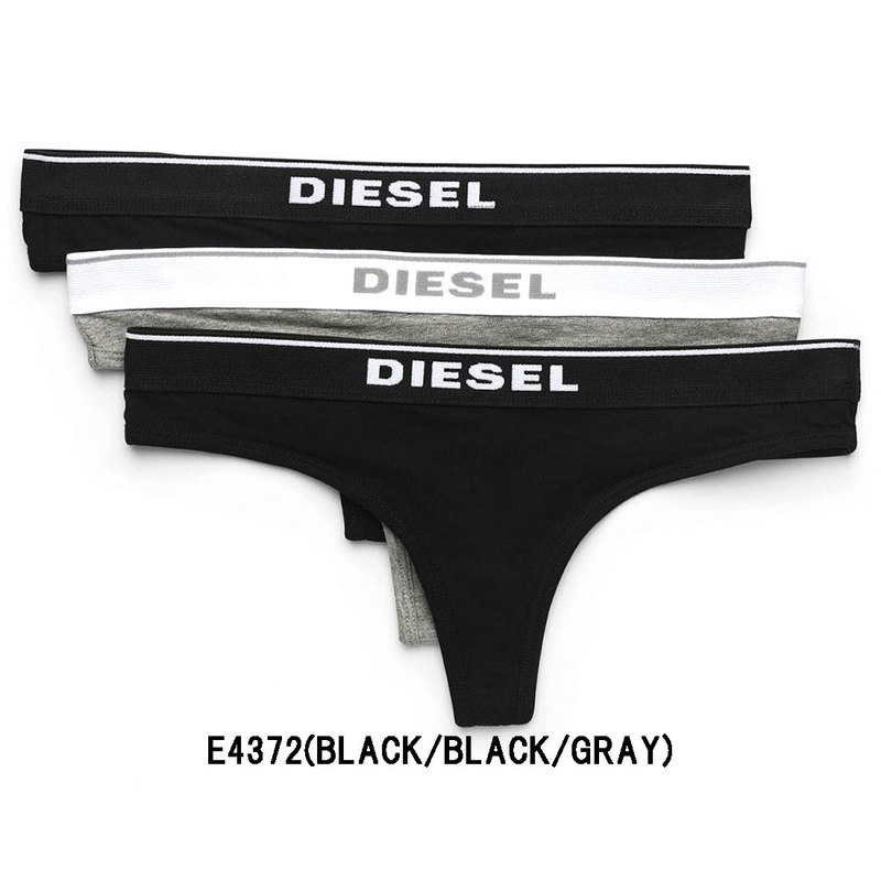DIESEL(ディーゼル)Tバック ショーツ ビキニ 3枚セット パック レディース 下着 00SE0K 0EAUF