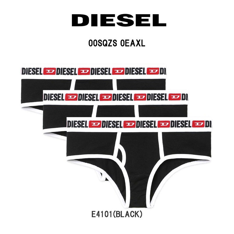 DIESEL(ディーゼル)ショーツ 3枚セット パック レディース 下着 00SQZS 0EAXL