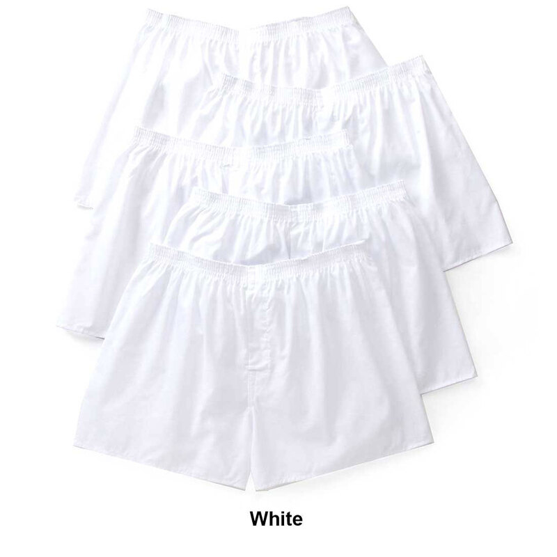 FRUIT OF THE LOOM(フルーツオブザルーム)トランクス 5枚セット White Boxer 5P595