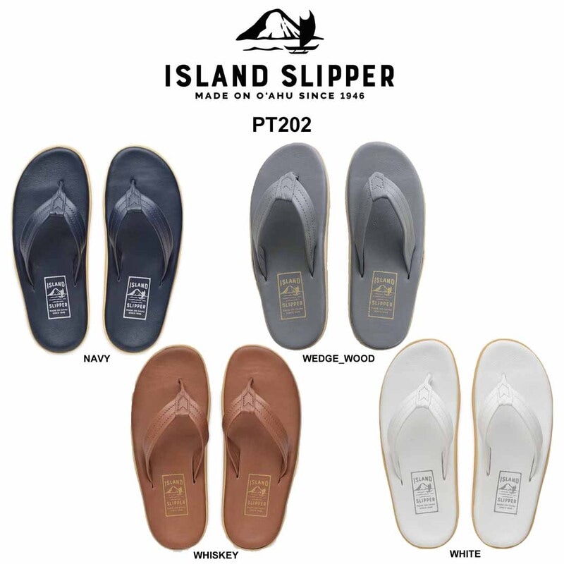 ISLAND SLIPPER(アイランドスリッパ)ビーチサンダル トング レザー ハワイ発 定番 サンダル ユニセックス メンズ 靴 Classic Leather PT202