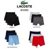 LACOSTE(ラコステ)ボクサーパンツ 3枚セット お買得パック メンズ 男性用下着 前開き 6H3405|LACOSTE