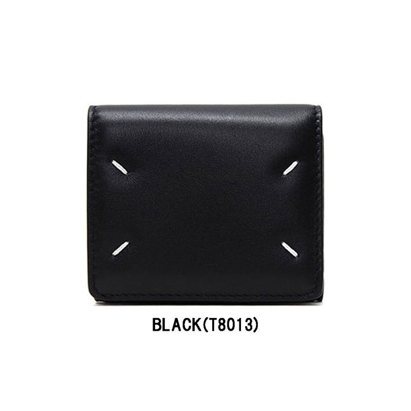 (SALE)Maison Margiela(メゾンマルジェラ)財布 三つ折り 小銭入れ カーフレザー S56UI0150-P4303