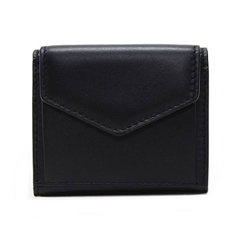 (SALE)Maison Margiela(メゾンマルジェラ)財布 三つ折り 小銭入れ カーフレザー S56UI0150-P4303
