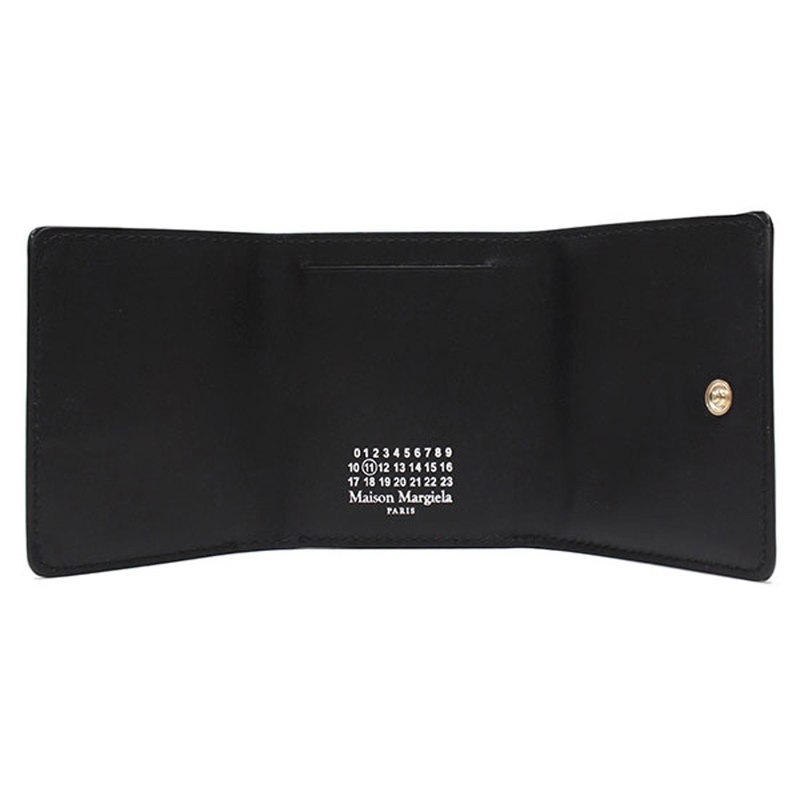 (SALE)Maison Margiela(メゾンマルジェラ)財布 三つ折り 小銭入れ カーフレザー S56UI0150-P4303