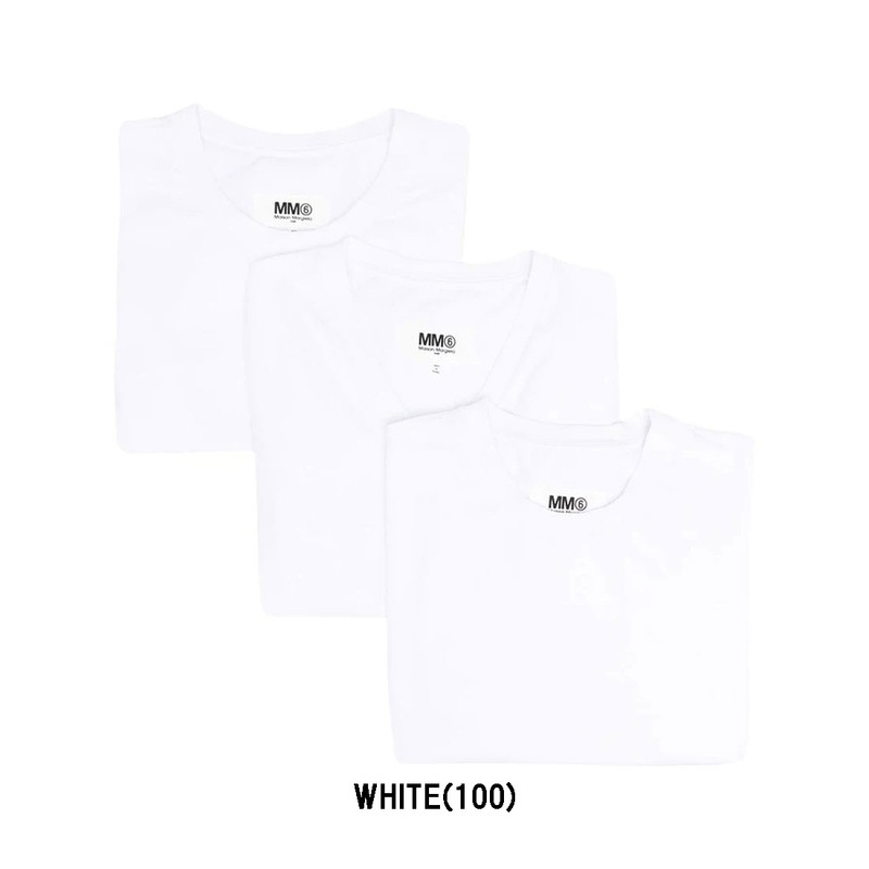 (SALE)MM6 Maison Margiela(エムエム6 メゾンマルジェラ)Tシャツ 3枚セット パック レディース S52GC0189-S23901
