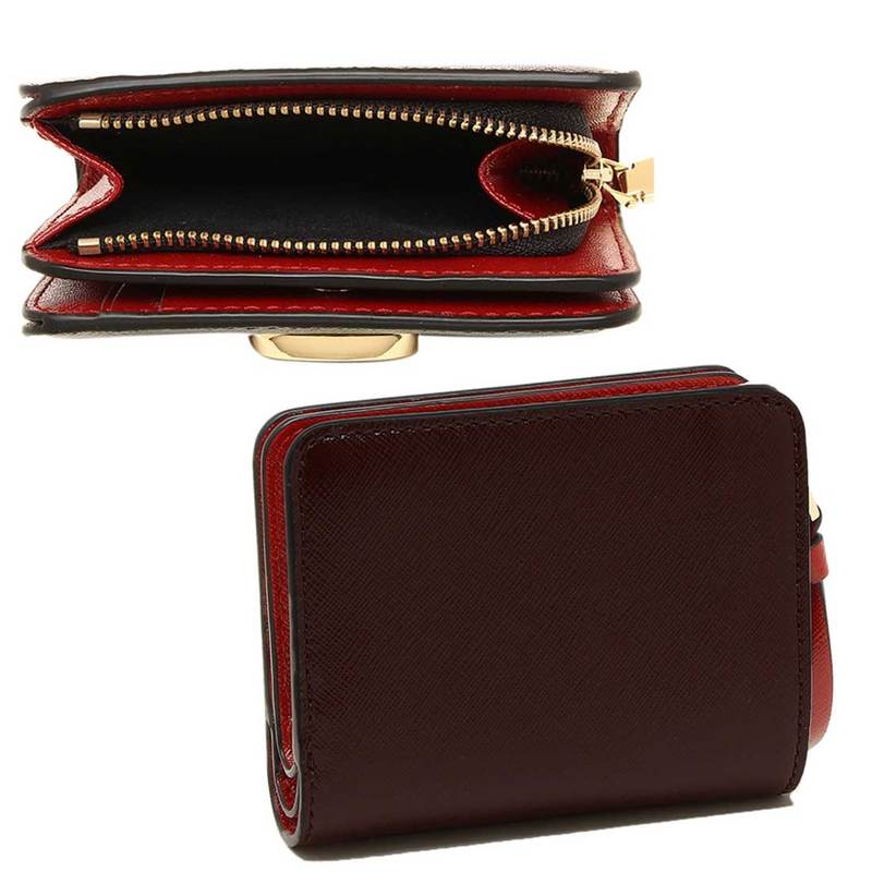 MARC JACOBS(マークジェイコブス)二つ折り財布 スナップショット レディース M0013360
