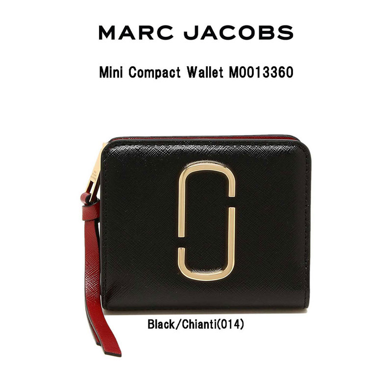 MARC JACOBS(マークジェイコブス)二つ折り財布 スナップショット レディース M0013360