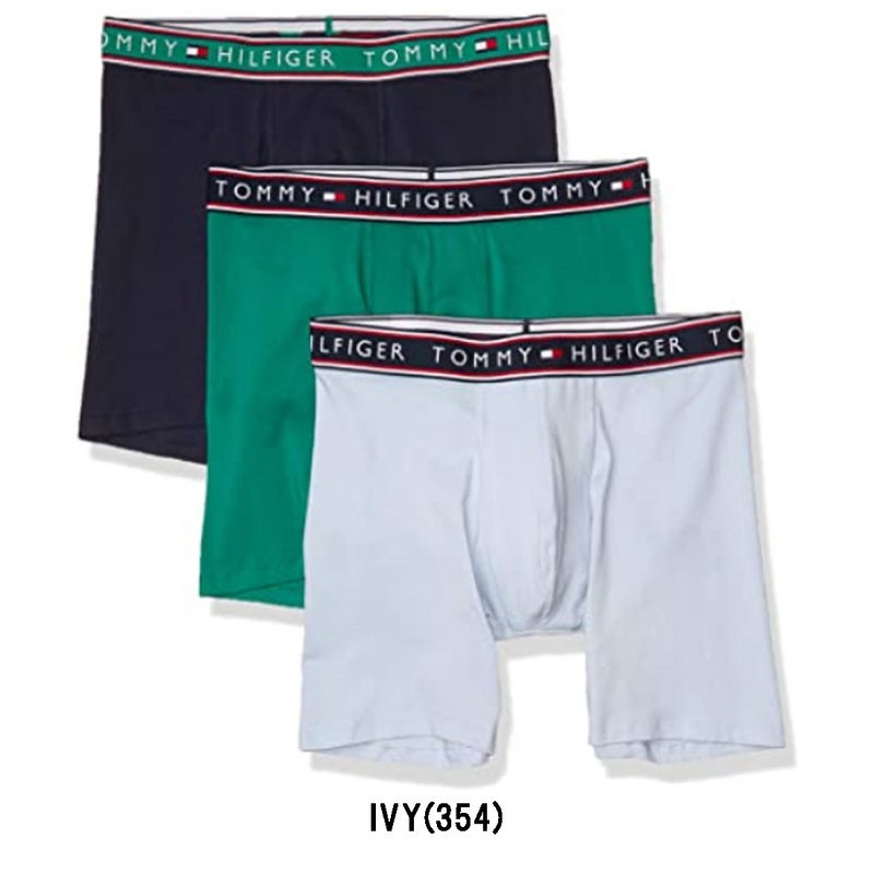 (SALE)TOMMY HILFIGER(トミーヒルフィガー)ボクサーパンツ 3枚セット メンズ 下着 Cotton Stretch 09T3699
