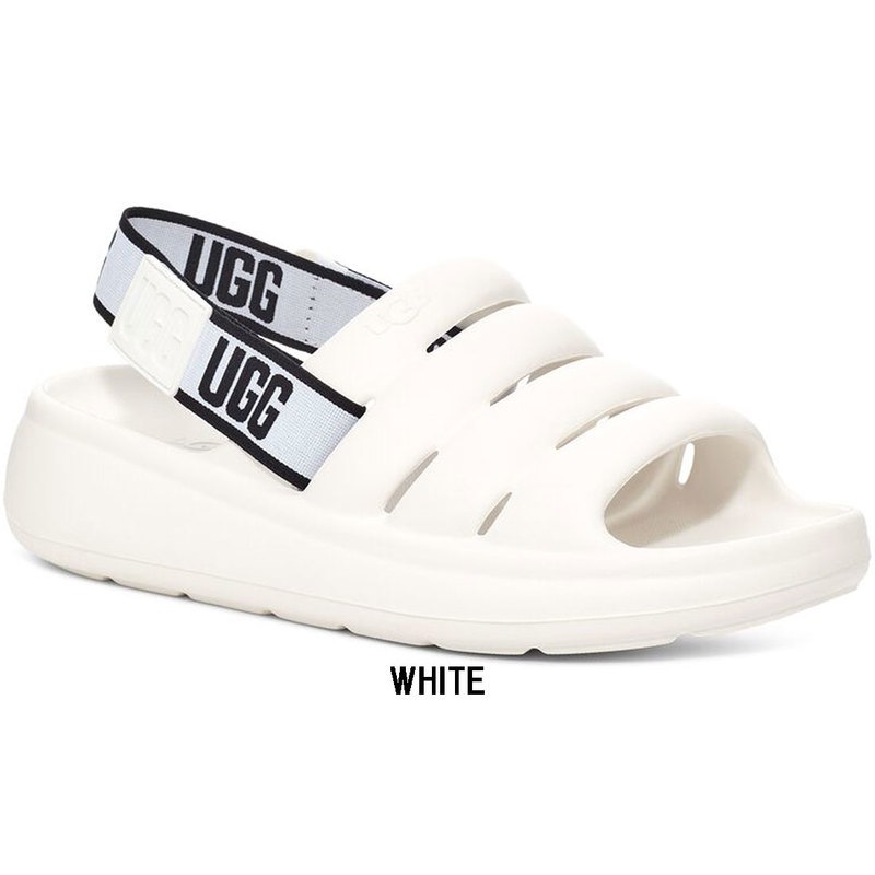 UGG(アグ)メンズ スリッパ サンダル バックベルト ロゴ 靴 厚底 海 プール ルームシューズ SPORT YEAH 1132150