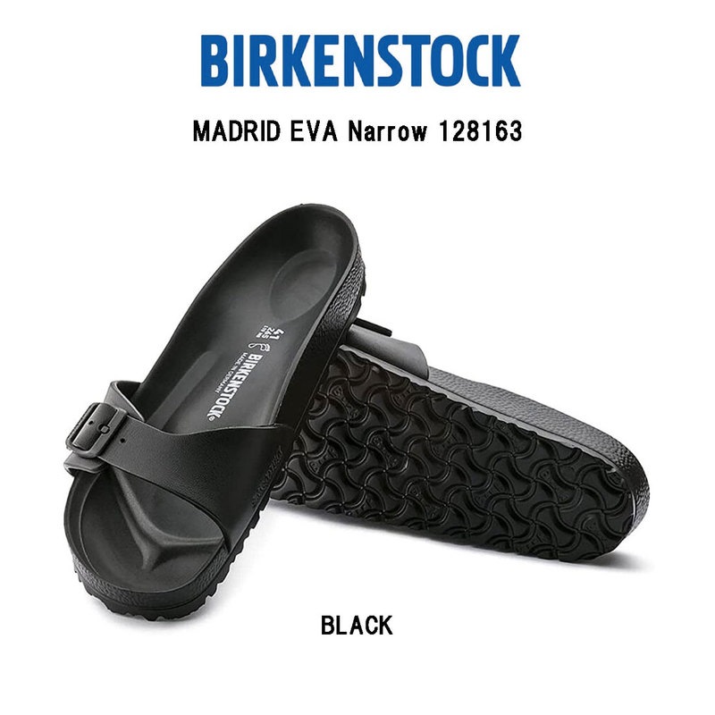 BIRKENSTOCK(ビルケンシュトック)レディース ストラップ サンダル MADRID EVA Narrow 128163