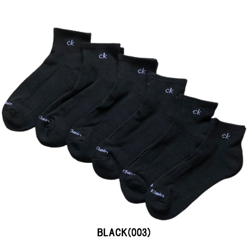 Calvin Klein(カルバンクライン)ck メンズ ソックス ショート アンクル スポーツ CVM201QT28