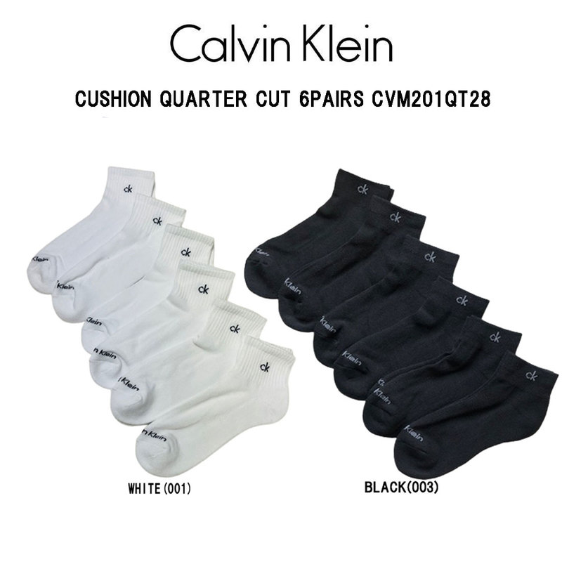 Calvin Klein(カルバンクライン)ck メンズ ソックス ショート アンクル スポーツ CVM201QT28