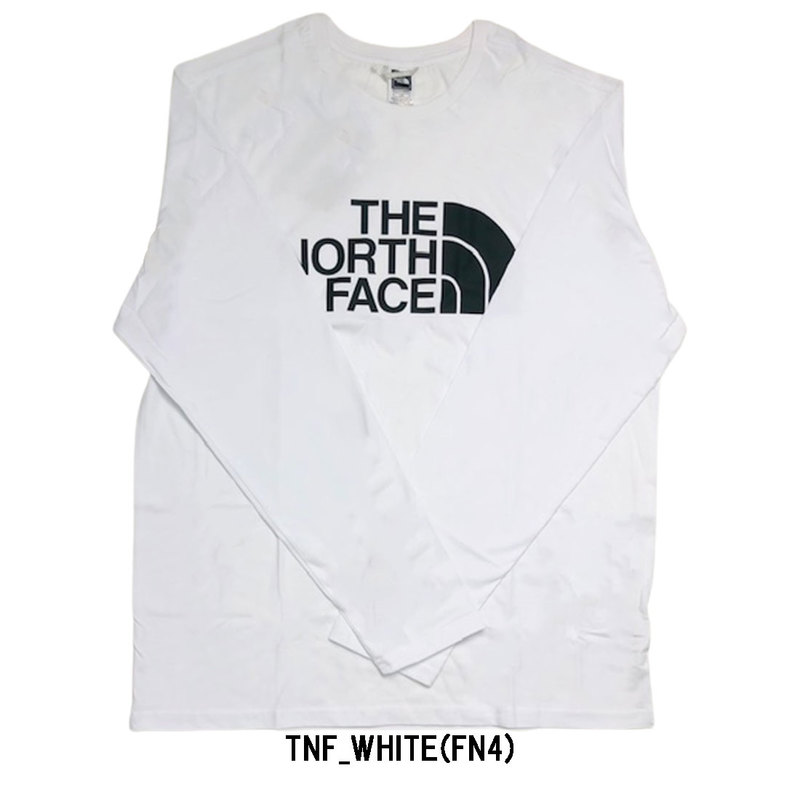 THE NORTH FACE(ザノースフェイス)クルーネック Tシャツ 長袖 アウトドア ロゴ 綿100% メンズ L/S HD TEE NF0A4M8M
