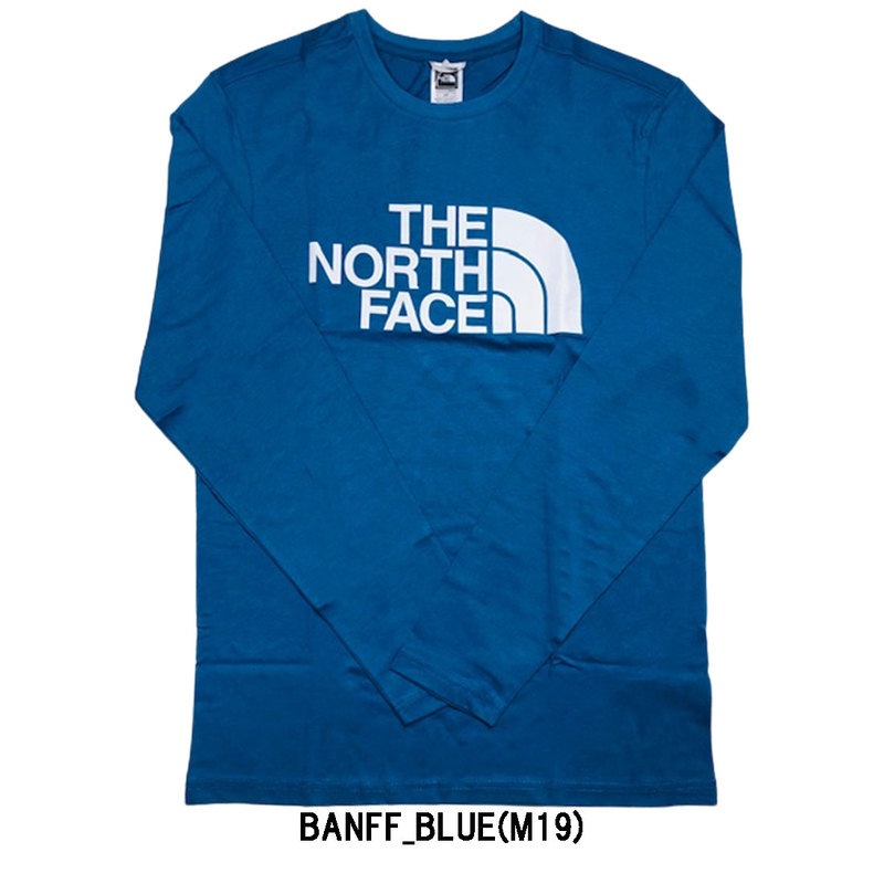 THE NORTH FACE(ザノースフェイス)クルーネック Tシャツ 長袖 アウトドア ロゴ 綿100% メンズ L/S HD TEE NF0A4M8M